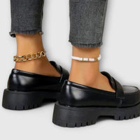 Ottilie Chunky Platform Penny Loafers