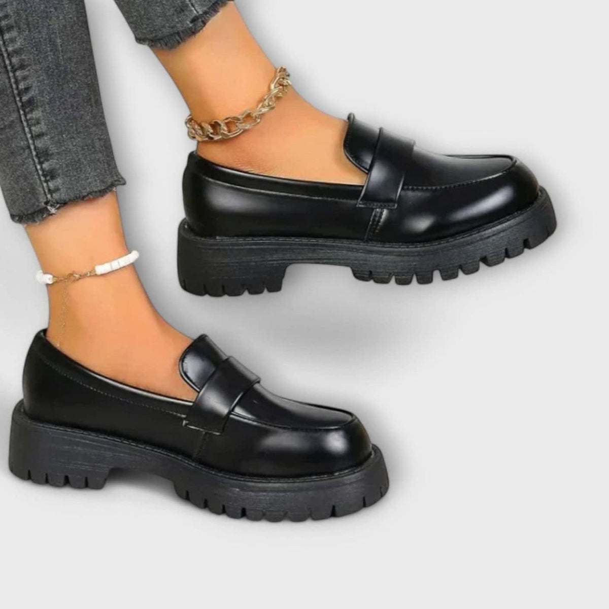 Ottilie Chunky Platform Penny Loafers_5