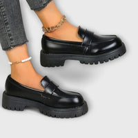 Ottilie Chunky Platform Penny Loafers