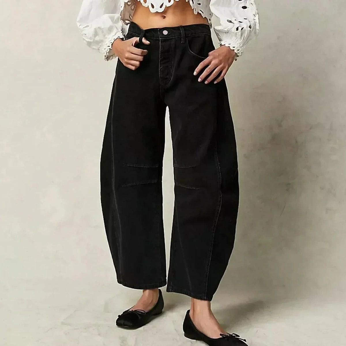 Colette High Waist Barrel Jeans_4