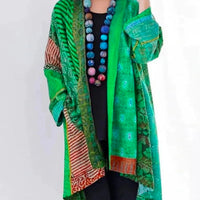 Felicity Boho Patchwork Long Cardigan for Women