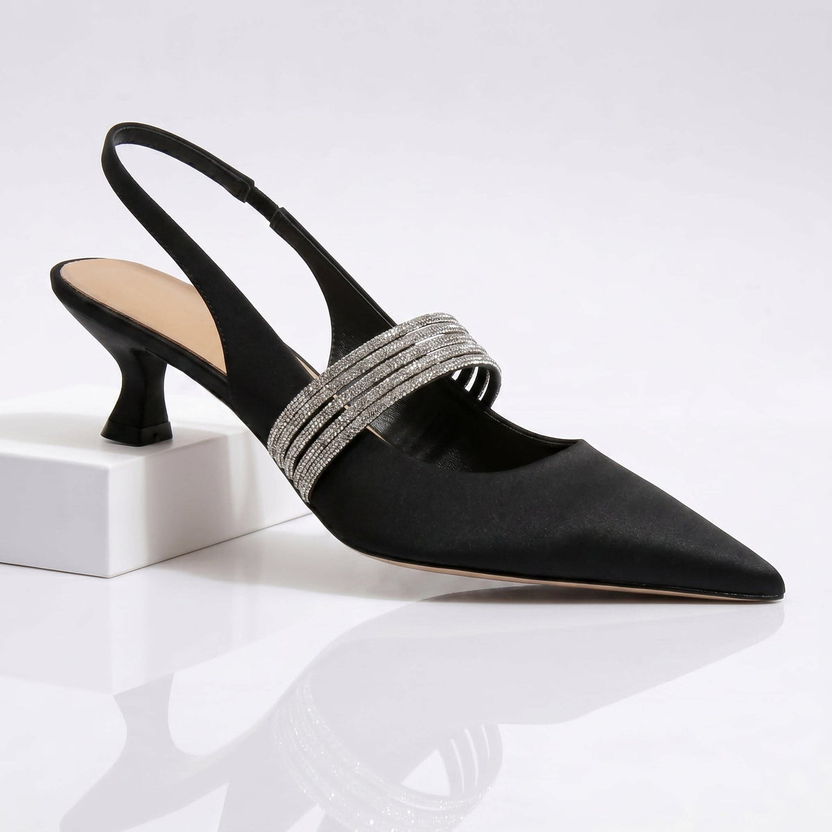 Sunniva Crystal Slingback Kitten Heels_6