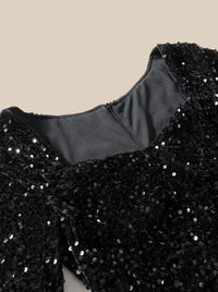 Juno Sequin Sweetheart Christmas Party Mini Dress