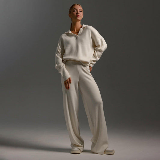 Naomi Polo Collar Knit Co-ord Set_1