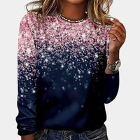 Orla Sparkle Print Ombre Christmas Jumper