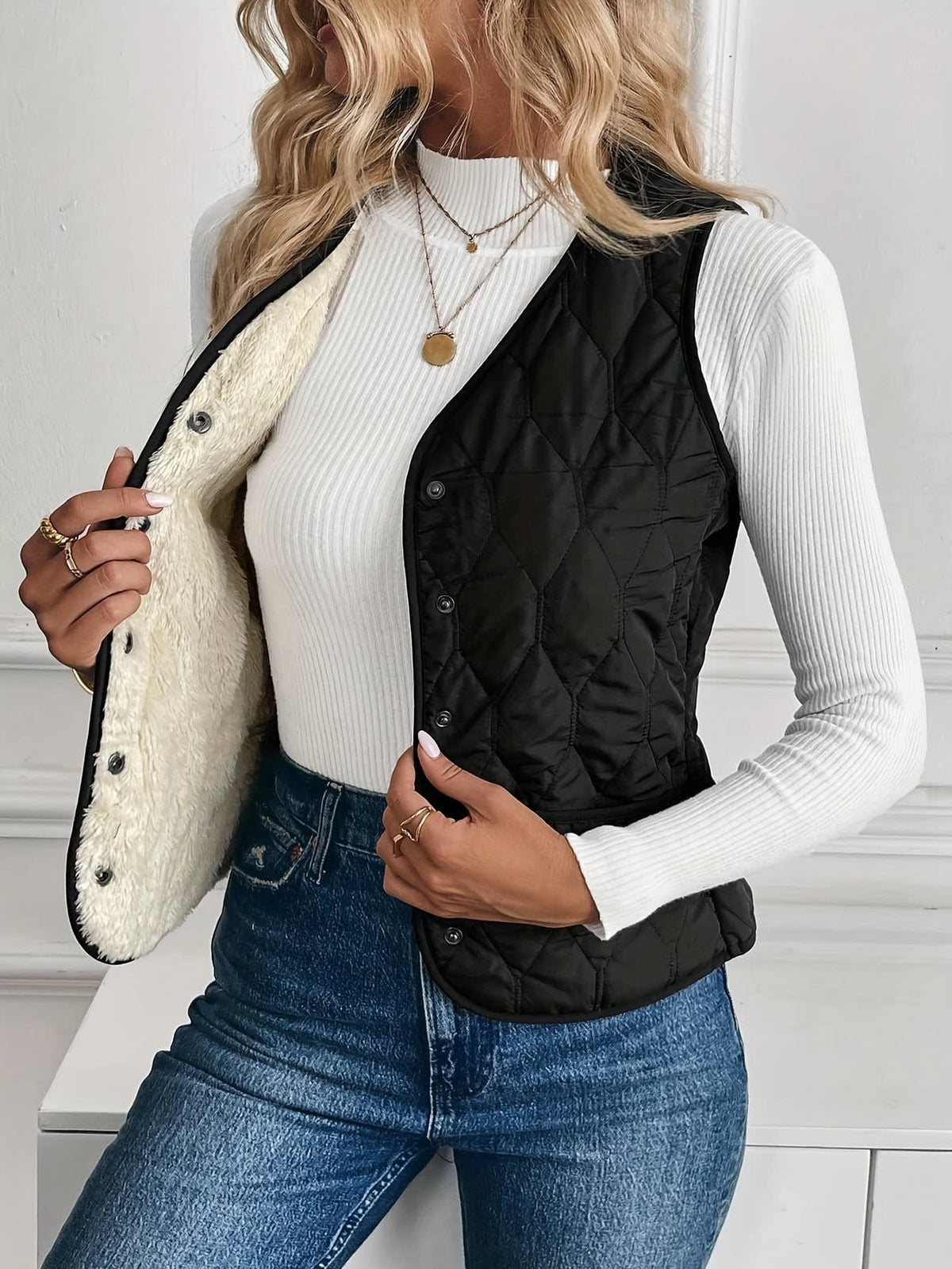 Hattie Reversible Quilted Fleece Lined Body Warmer_3
