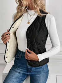 Hattie Reversible Quilted Fleece Lined Body Warmer