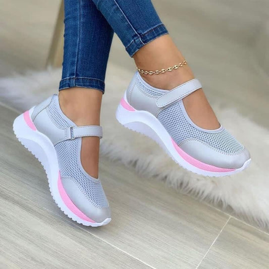 Reva Mary Jane Mesh Walking Shoes for Women_1