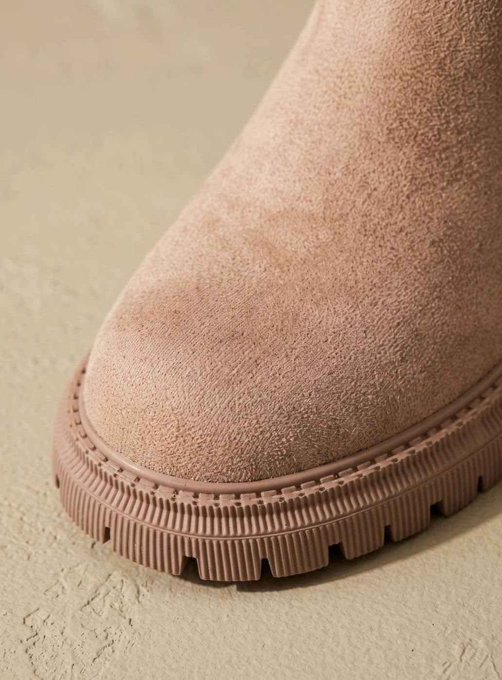 Melina Plush Lined Suede Winter Boots