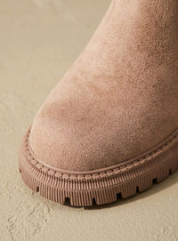 Melina Plush Lined Suede Winter Boots