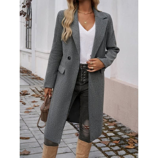 Lucinda Single Button Longline Winter Coat_1