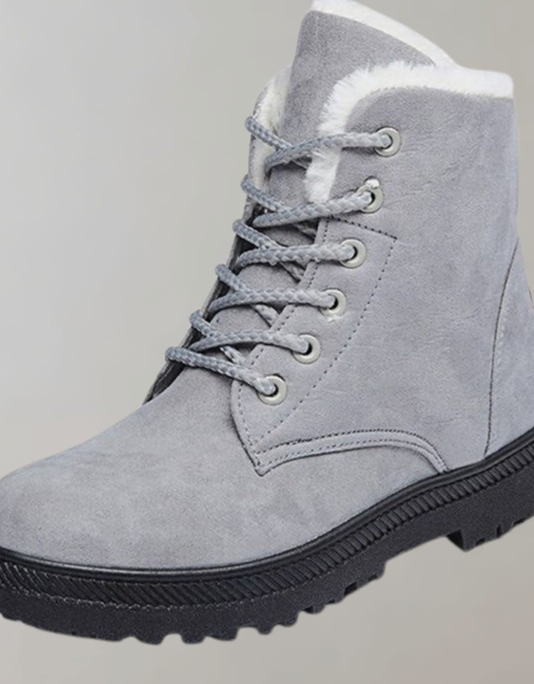 Zelda Faux Fur Lined Lace Up Winter Boots_4