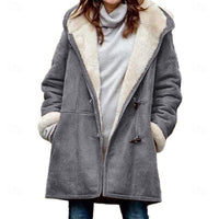 Callie Hooded Fleece Lined Winter Coat