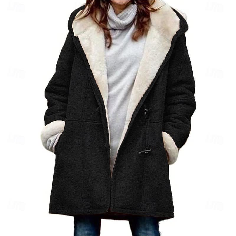 Callie Hooded Fleece Lined Winter Coat