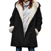 Callie Hooded Fleece Lined Winter Coat