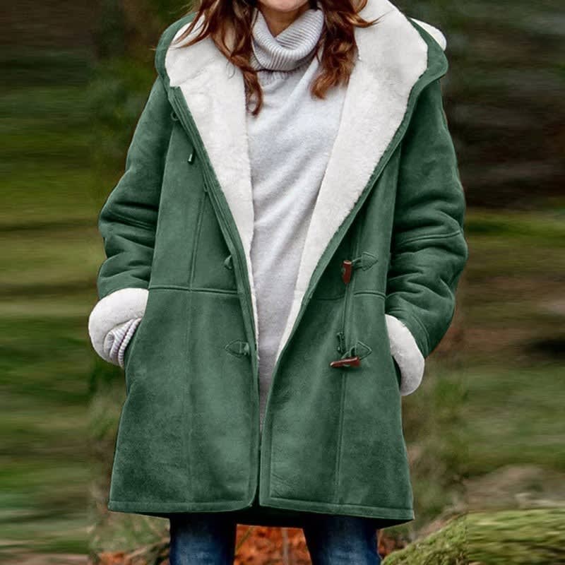 Callie Hooded Fleece Lined Winter Coat