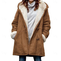 Callie Hooded Fleece Lined Winter Coat