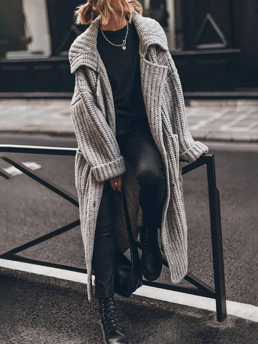 Emmeline Longline Chunky Knit Cardigan_1