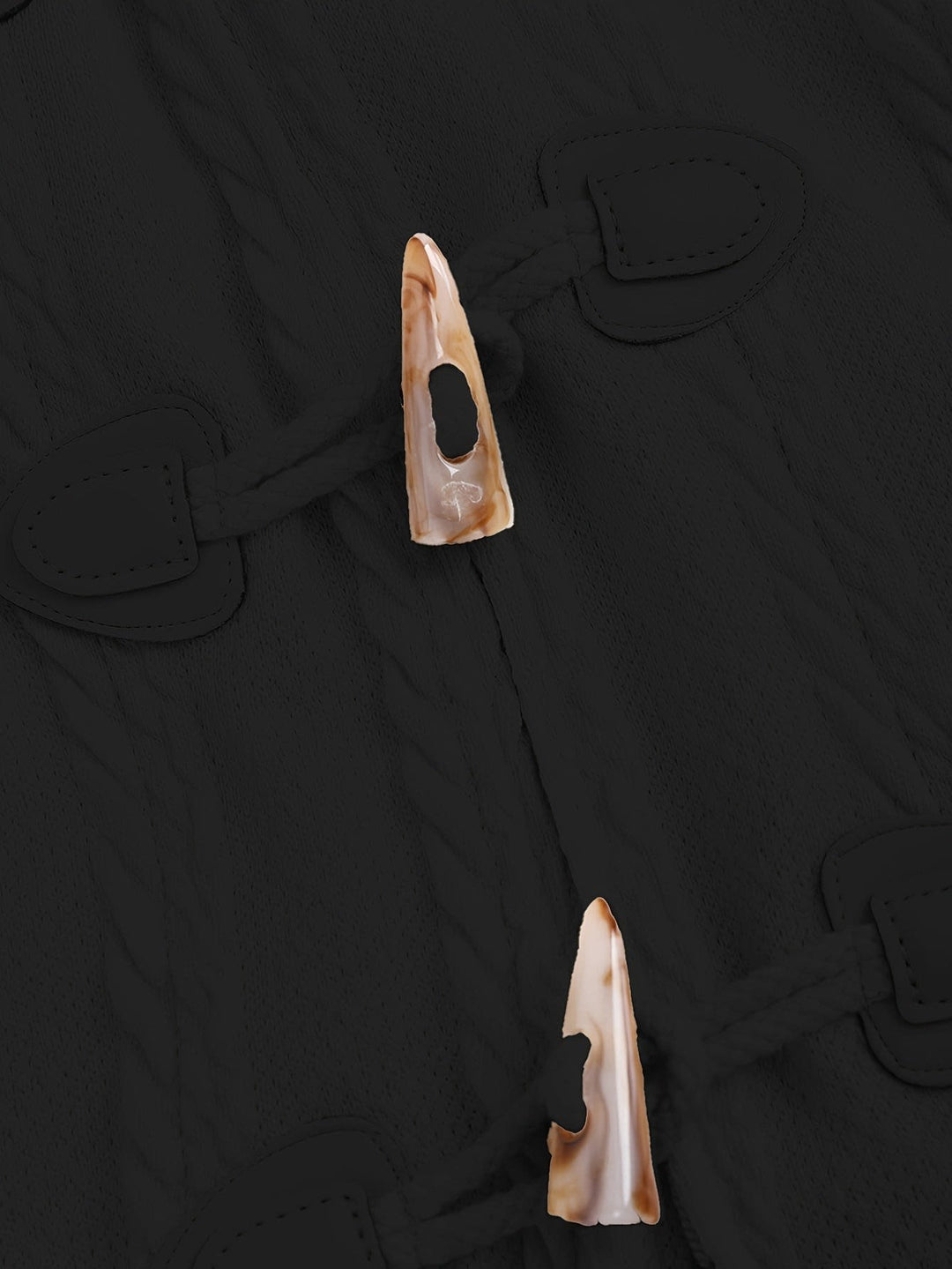 Alina Faux Fur Trim Hooded Duffle Coat