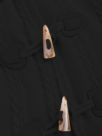 Alina Faux Fur Trim Hooded Duffle Coat