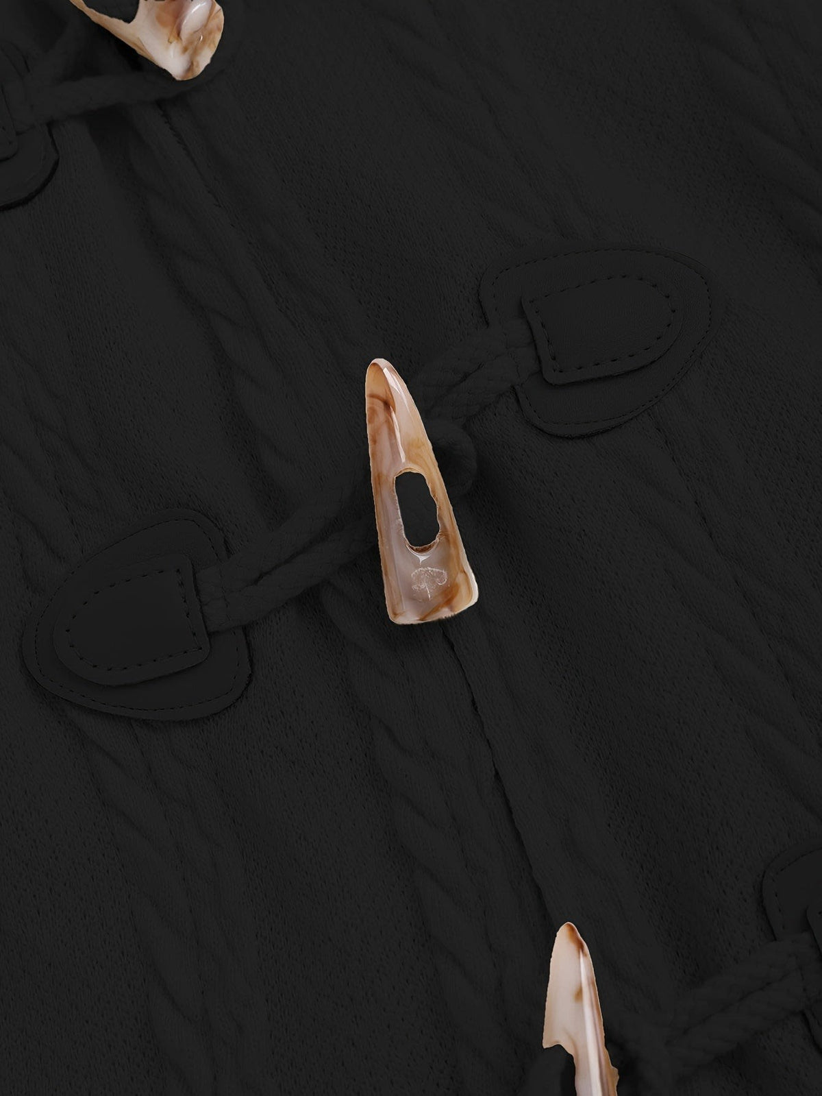 Alina Faux Fur Trim Hooded Duffle Coat_6