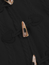 Alina Faux Fur Trim Hooded Duffle Coat
