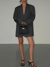 Elowen Oversized Blazer Winter Coat