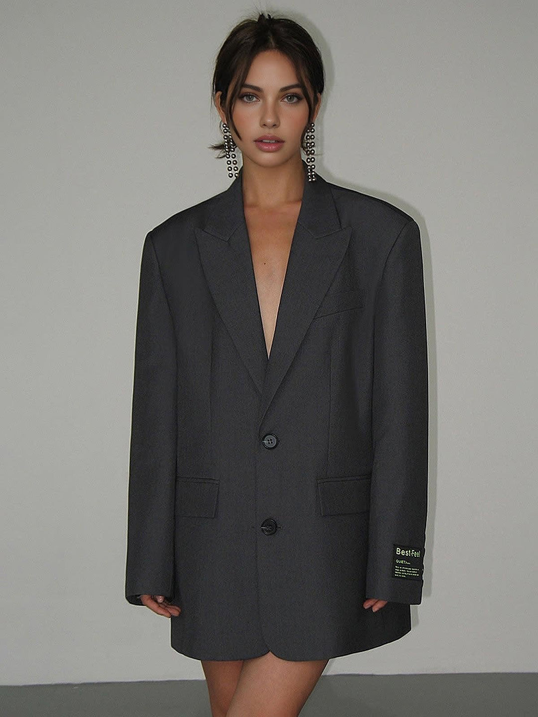 Elowen Oversized Blazer Winter Coat
