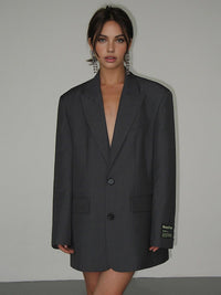 Elowen Oversized Blazer Winter Coat