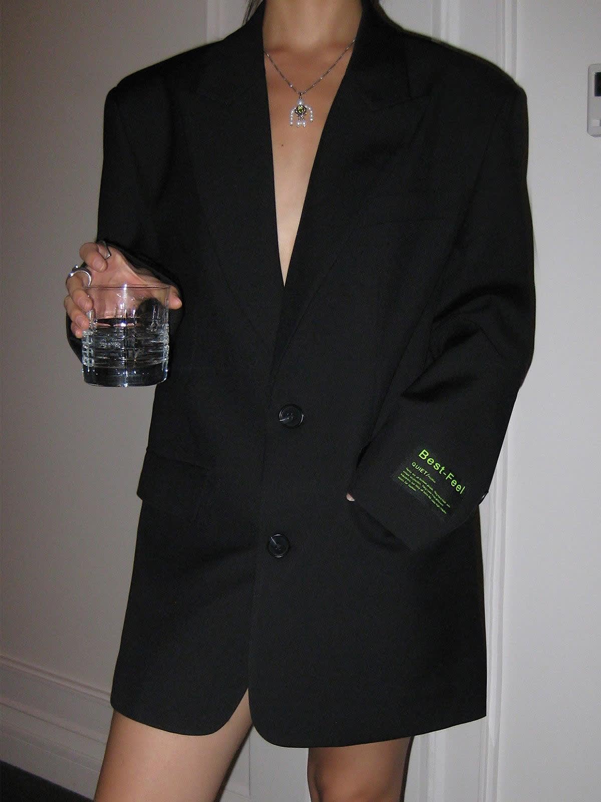 Elowen Oversized Blazer Winter Coat_8