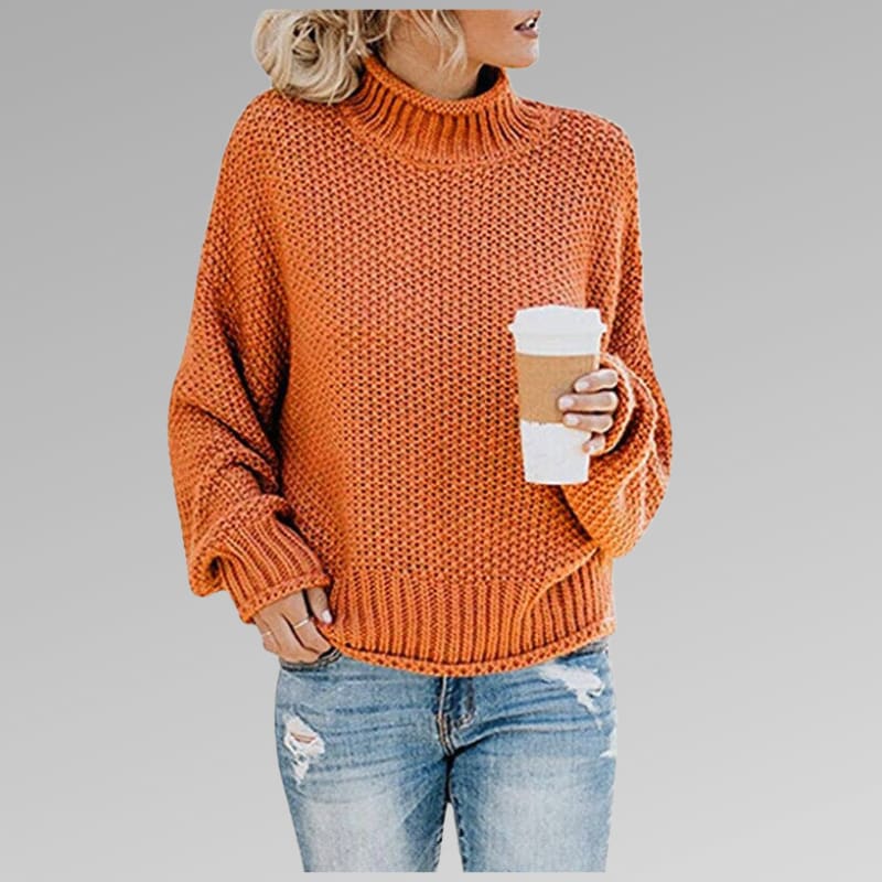 Liesel Chunky Turtleneck Knitted Jumper