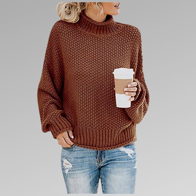 Liesel Chunky Turtleneck Knitted Jumper