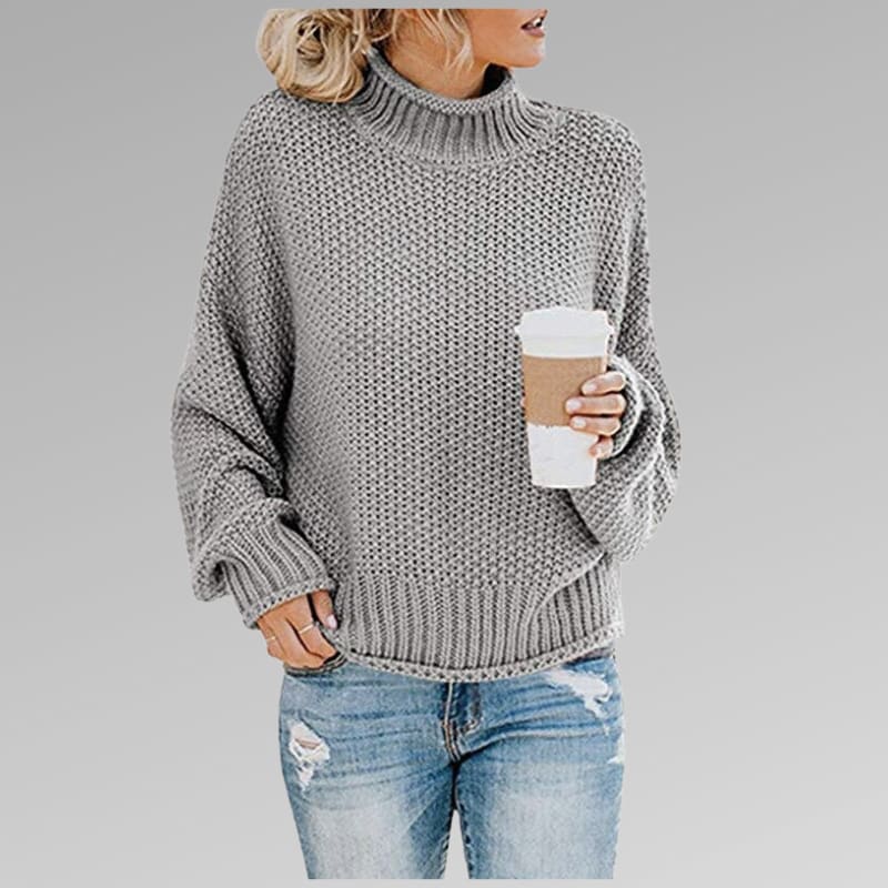 Liesel Chunky Turtleneck Knitted Jumper_5
