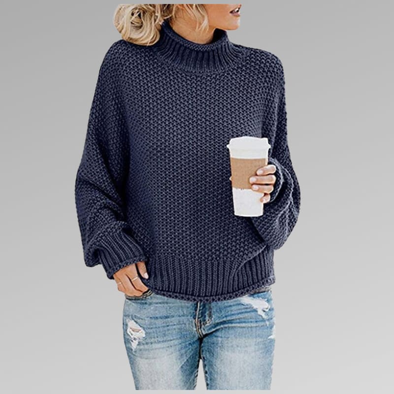 Liesel Chunky Turtleneck Knitted Jumper