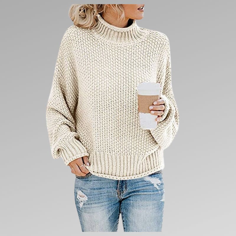 Liesel Chunky Turtleneck Knitted Jumper