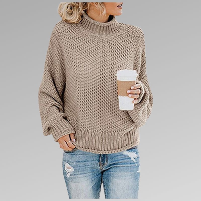 Liesel Chunky Turtleneck Knitted Jumper_9