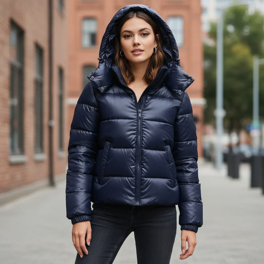 Colette High Shine Hooded Puffer Jacket_1