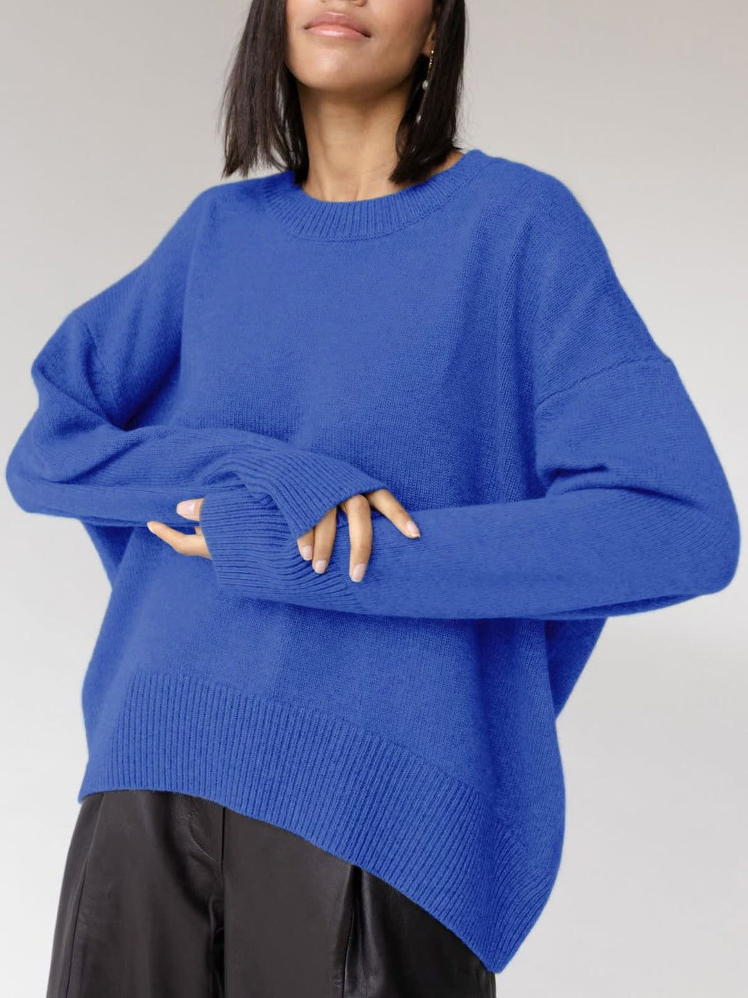 Cecilia Oversized Wide Sleeve Knitted Jumper
