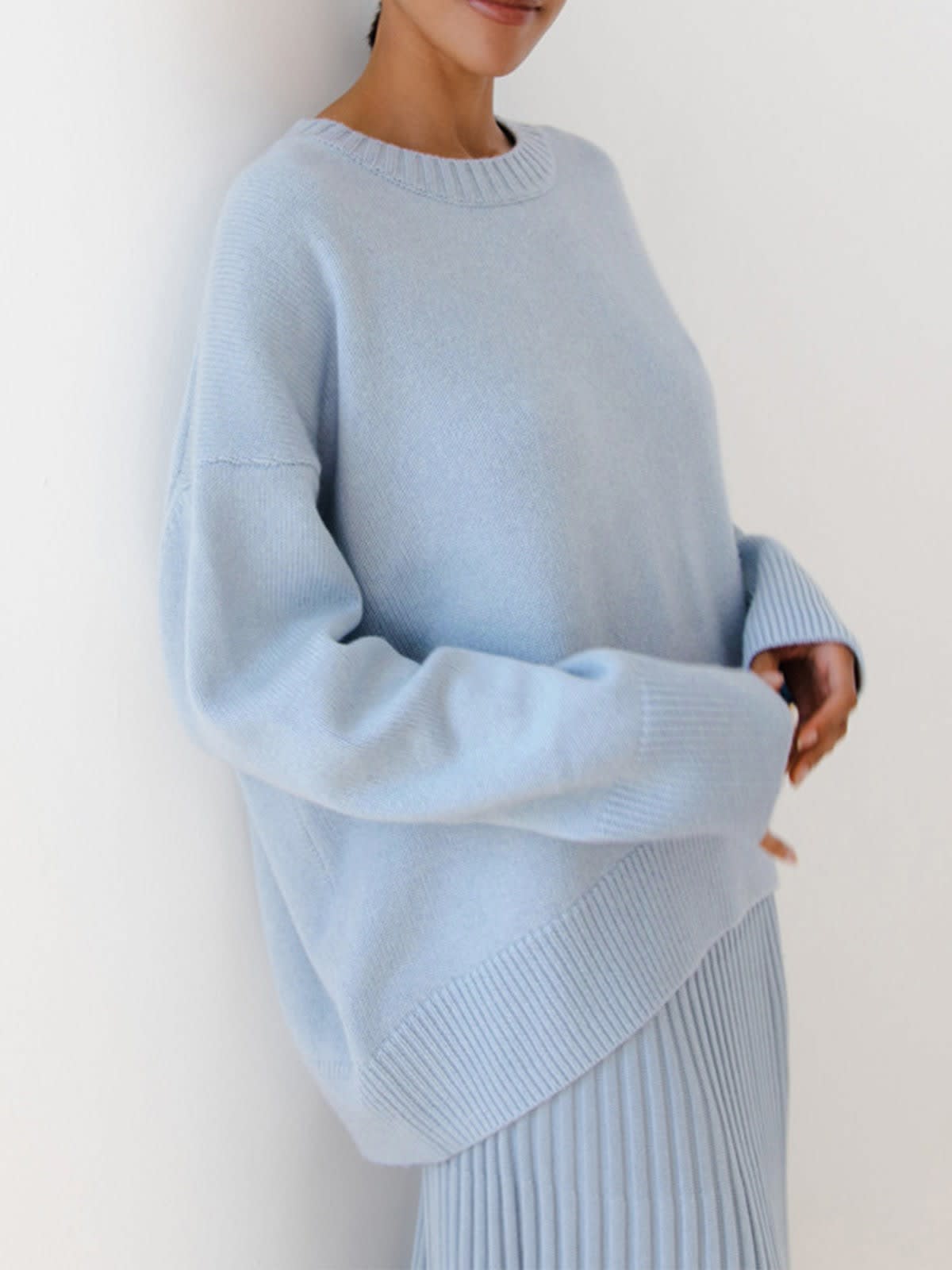 Cecilia Oversized Wide Sleeve Knitted Jumper_2