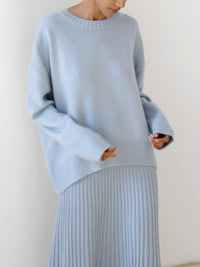 Cecilia Oversized Wide Sleeve Knitted Jumper