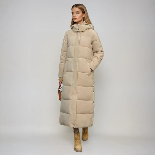 Rosalind Hooded Longline Puffer Coat_1