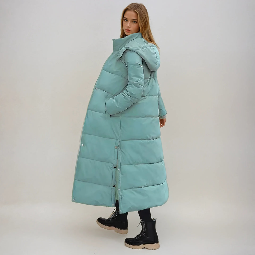 Rosalind Hooded Longline Puffer Coat