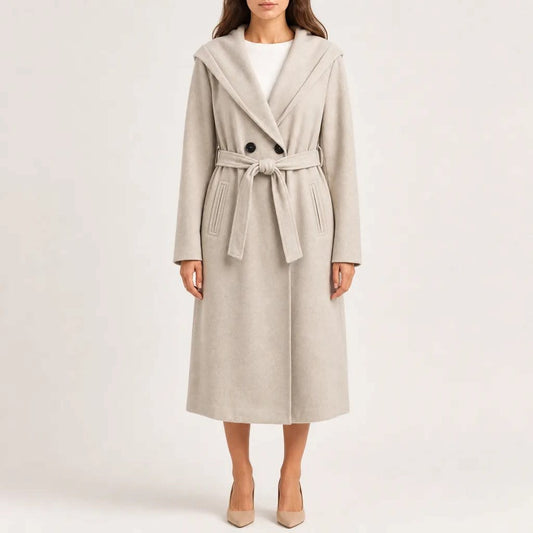 Liesel Belted Double Breasted Long Coat_1