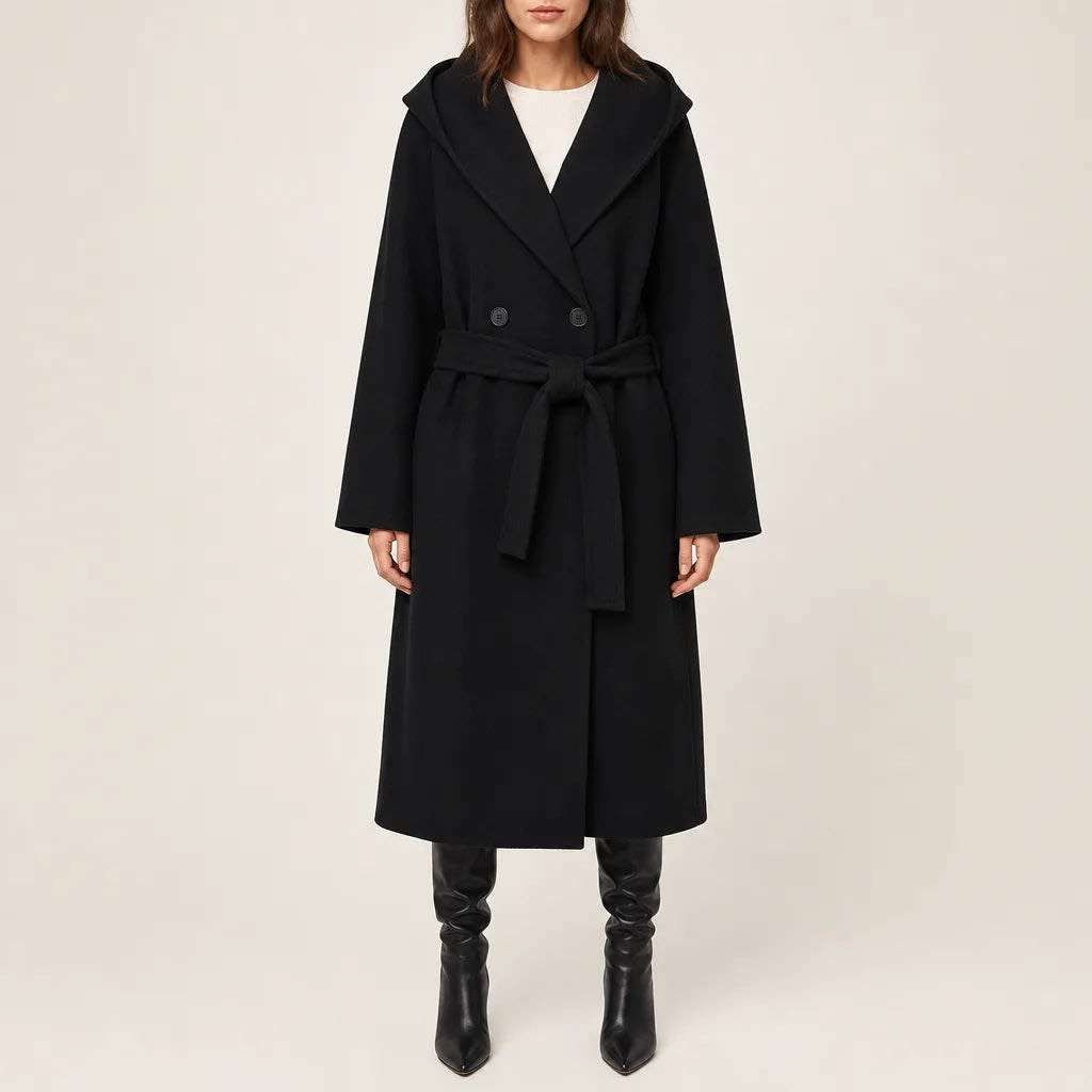 Liesel Belted Double Breasted Long Coat_3