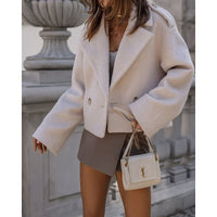 Cerys Cropped Button Front Winter Coat