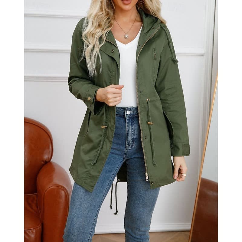 Sabrina Hooded Utility Winter Coat