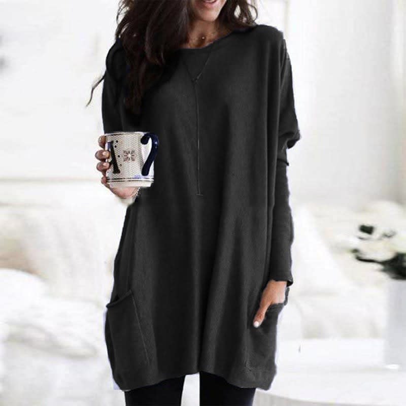 Sabine Longline Tunic Knitted Jumper_4