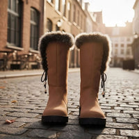 Annika Faux Fur Trim Winter Boots