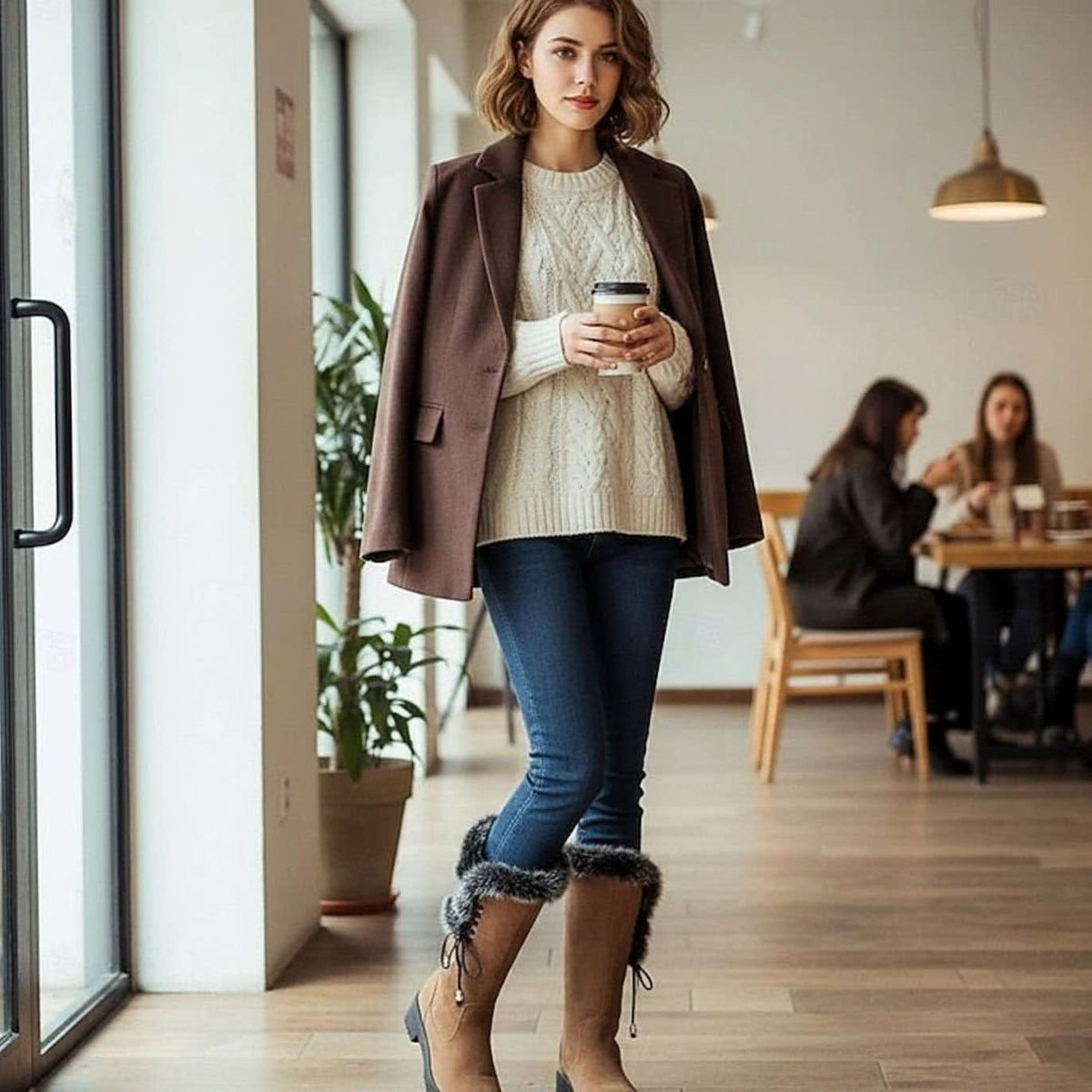 Annika Faux Fur Trim Winter Boots_5