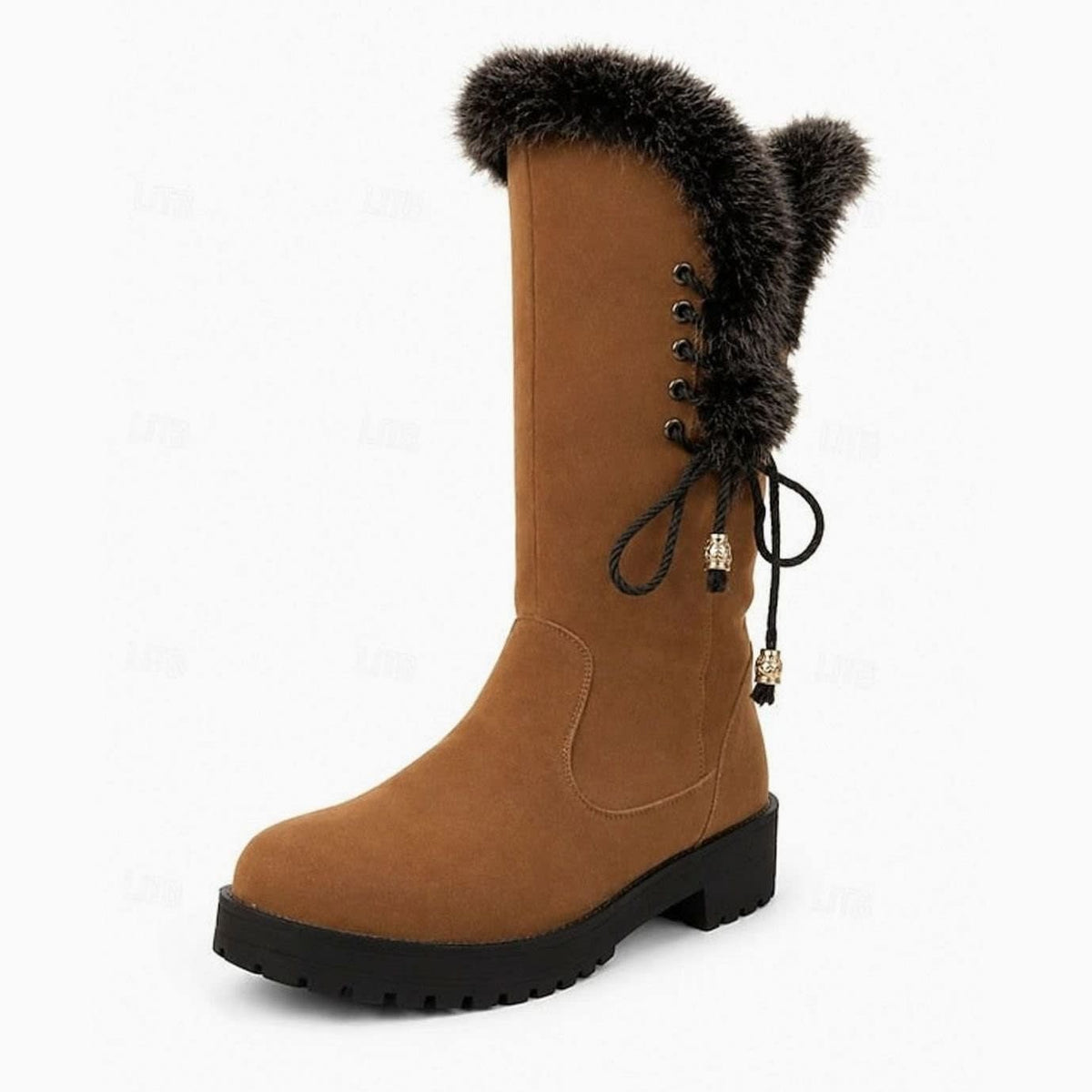 Annika Faux Fur Trim Winter Boots_9